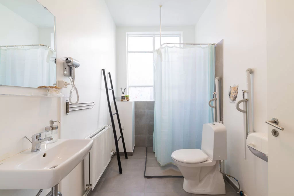 Shared bathroom